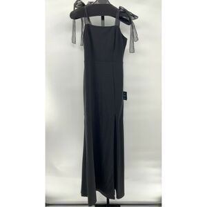 Lulu's Elegant Black Maxi Dress